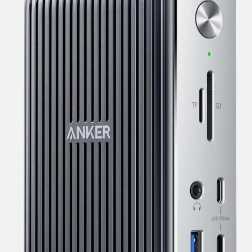 Anker 577 Docking Station 13-in-1 Thunderbolt 3 85W Charging 4K Dual Display